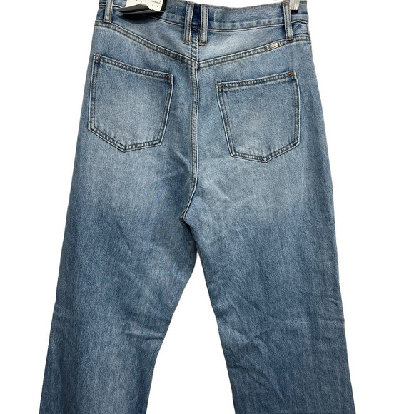NWT Women’s KanCan 90’s Wide Leg Straight Jeans - Picture 7 of 9